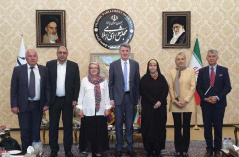 12 June 2019 The National Assembly delegation visiting the Iranian Parliament